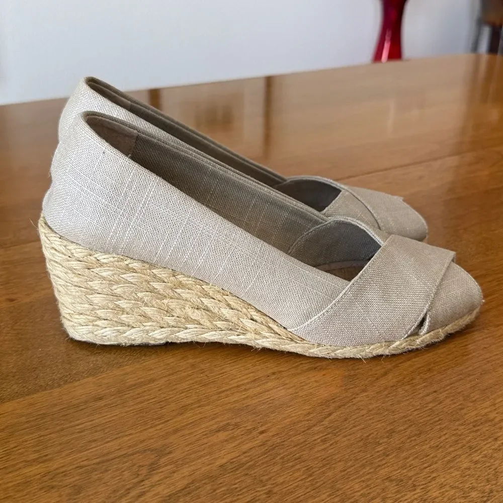 Ralph Lauren “Cecelia” espadrille wedges